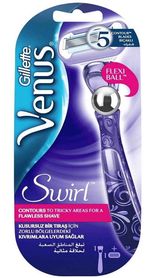 Gillette Venus Swirl Flexball 1up women shaving Machine Alliance