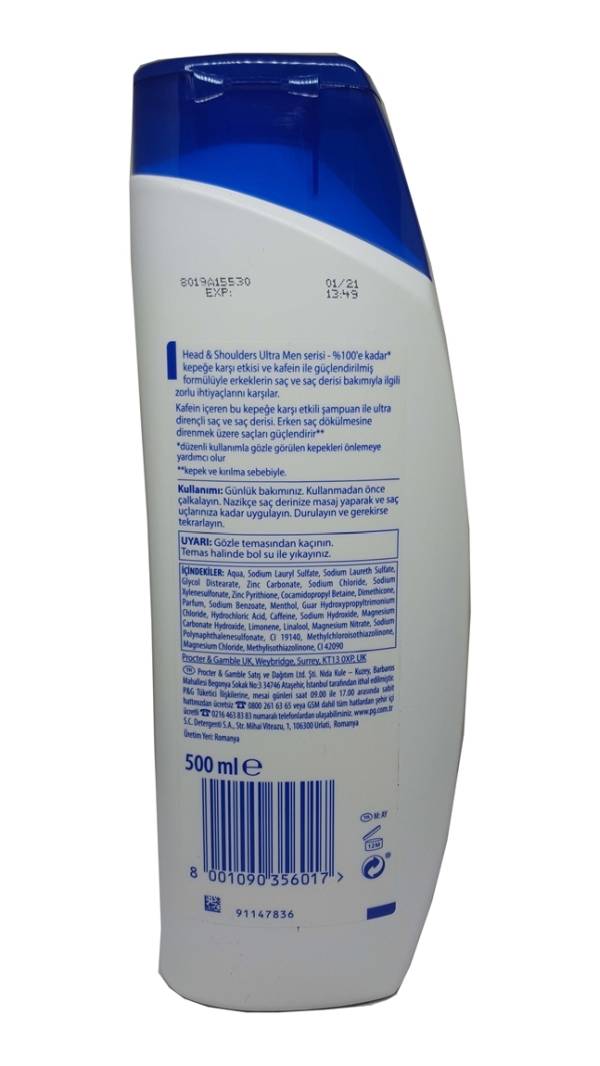 head and shoulders shampoo 500ml-alliance-0105